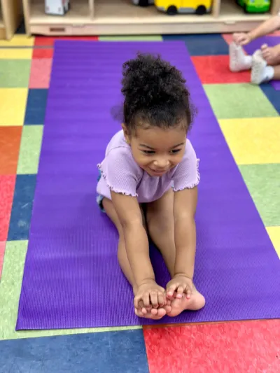 Child at Little Heaven Daycare